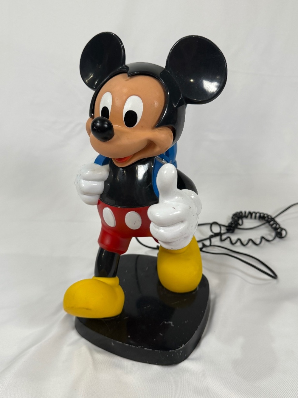 Vintage Mickey Mouse Phone WORKING 📞 Retro Disney Tyco